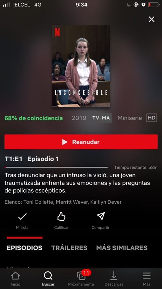 Serie Inconcebible