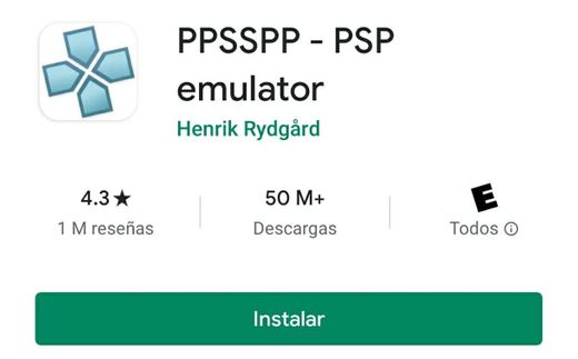 Emulador de psp