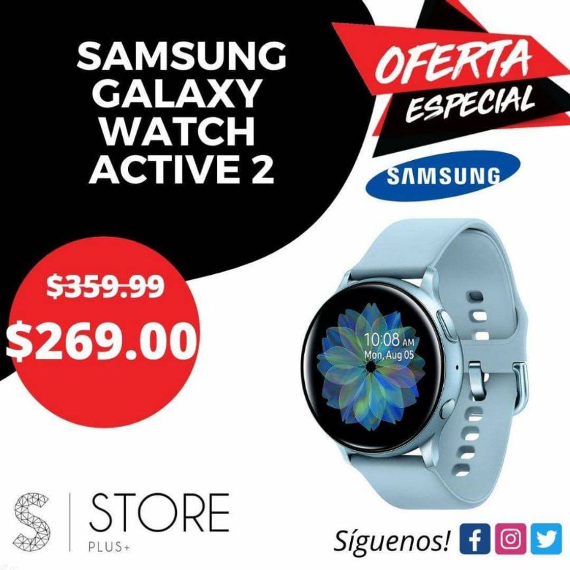 Moda Samsung galaxy Watch Active 2