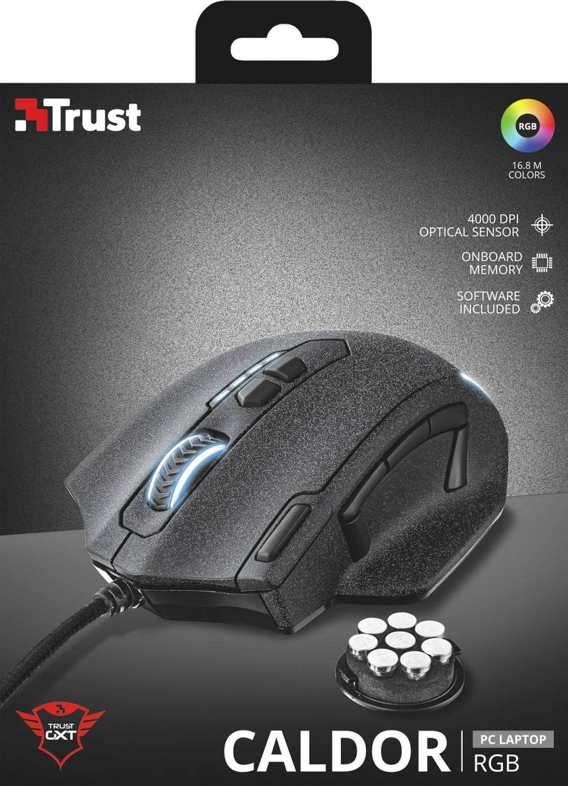 Productos Mouse Trust Caldor GXT