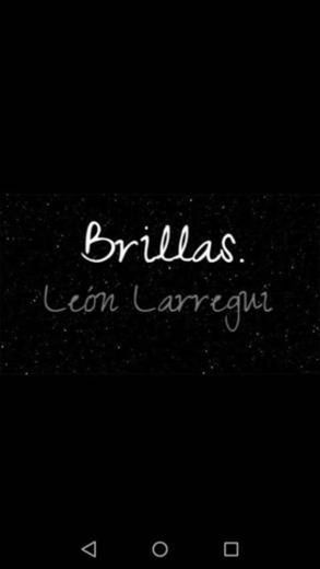 León Larregui — Brillas