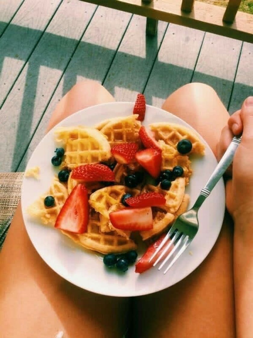 Moda Waffles&Blueberries// Desayunos fit