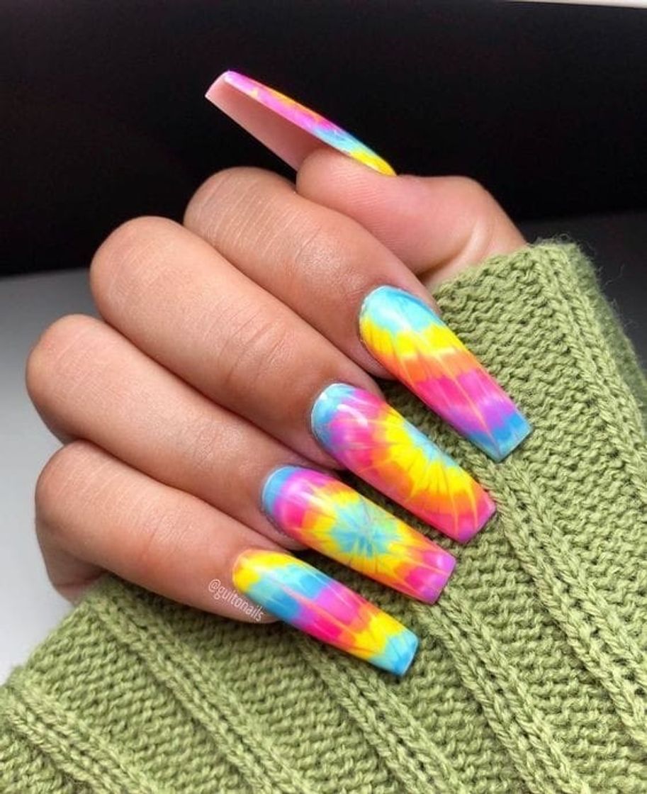 Fashion Tie Dye&Nails