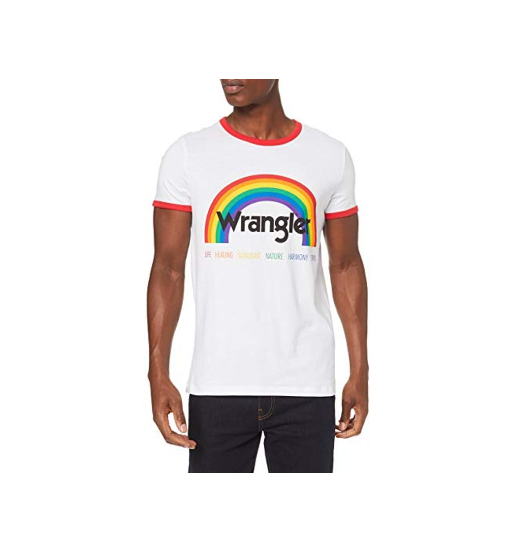 Products Wrangler Pride tee Camiseta, Blanco