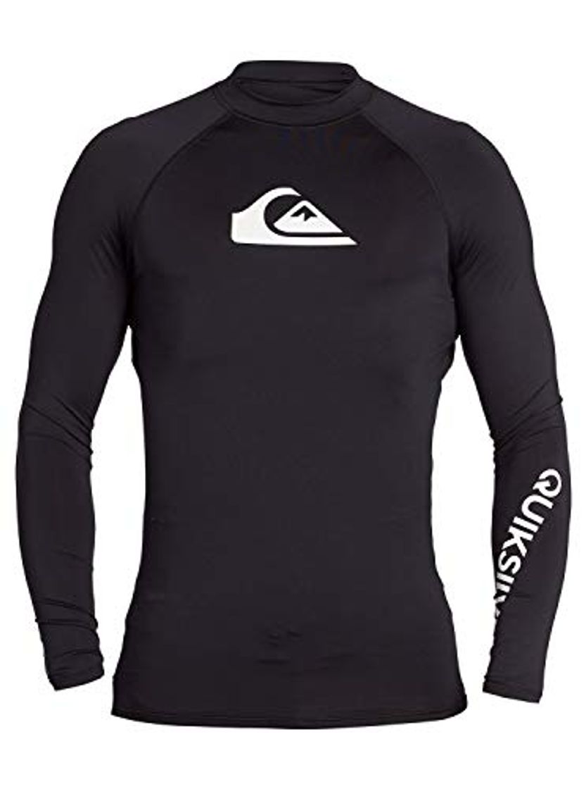 Moda Quiksilver All Time - Licra De Manga Larga con Protección Solar UPF