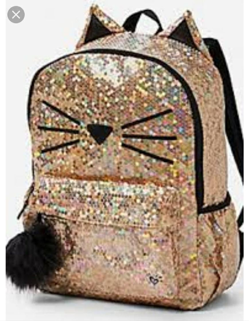 Fashion Mochilas brilhante 