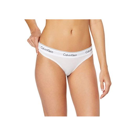 Calvin Klein Underwear, Braguitas para Mujer, Blanco