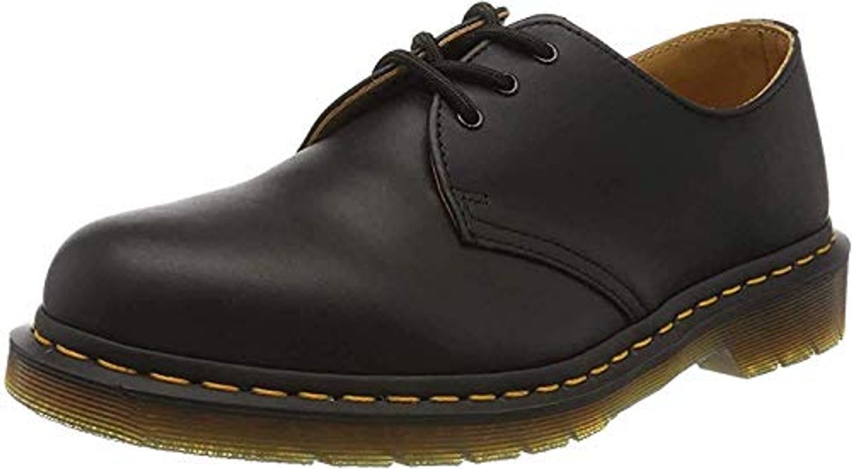 Place Dr. Martens 1461, Zapatos de Cordones para Hombre, Negro