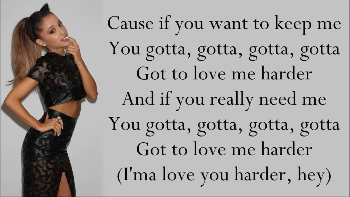 Social Ariana Grande ~ Love Me Harder ft. The Weeknd ~ Lyrics - YouTube