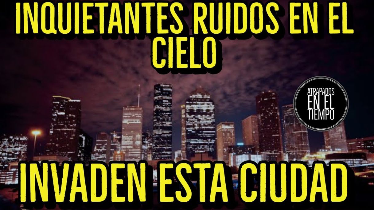 Social INQUIETANTES GRITOS EN EL CIELO DE ESTA CIUDAD - YouTube