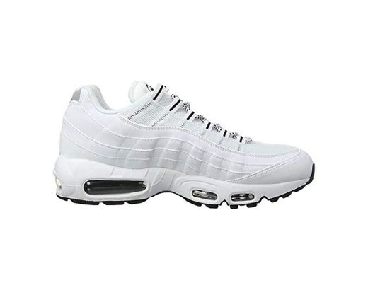 Nike Air MAX 95, Zapatillas de Running para Hombre, Blanco/Negro