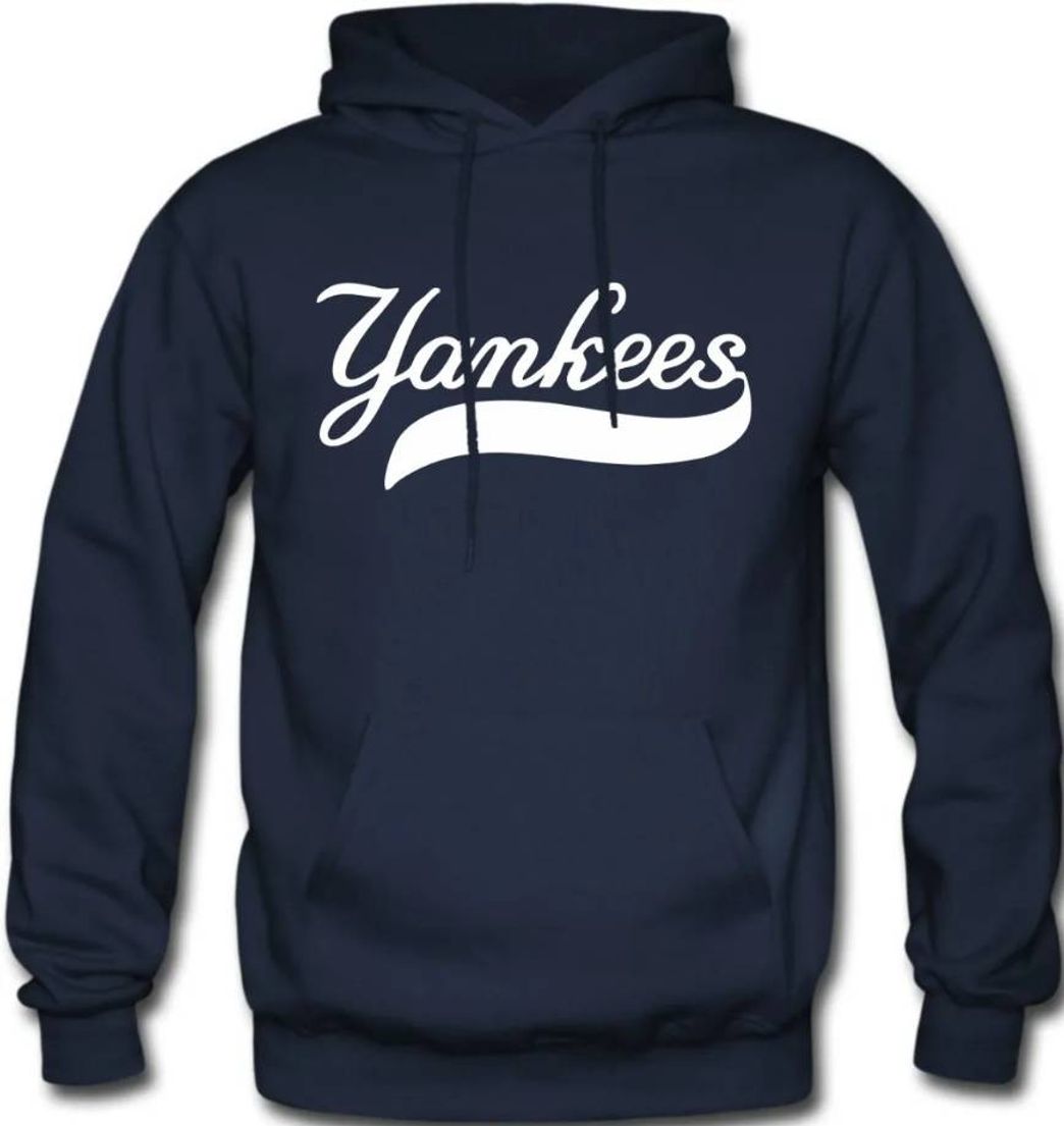 Moda Sudadera New York Yankees Mlb Hoodie Capucha Con Cangurera

