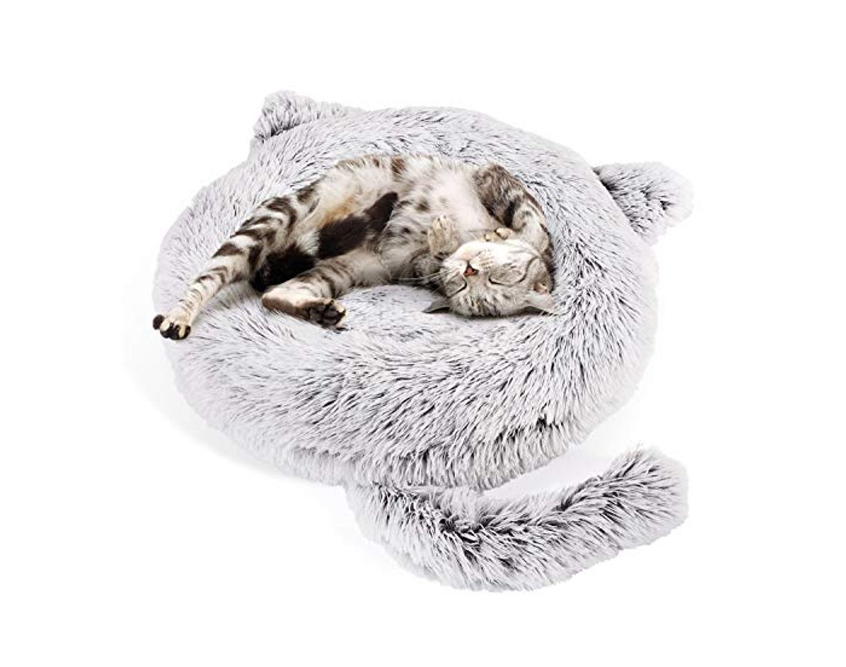 Product Pecute Cama de Gatos Sofá para Perros Pequeños 55cm de Diámetro Cesta