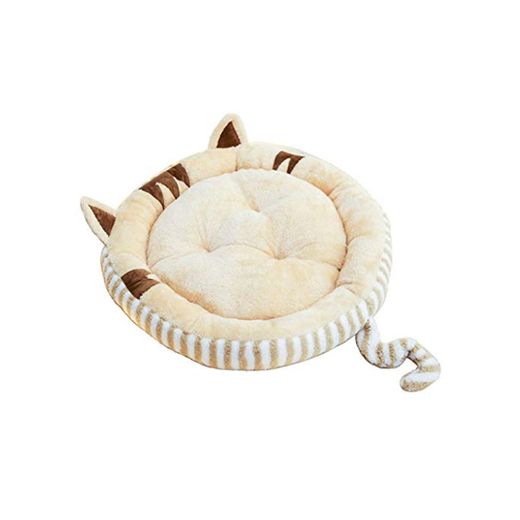 Cama para Mascotas Winter Cat cama caliente Cat Ears forma redonda cama for mascotas Dog House felpa suave estera del animal doméstico for Suministros Pequeña Mediana Perros Gatos cama para perro o ga