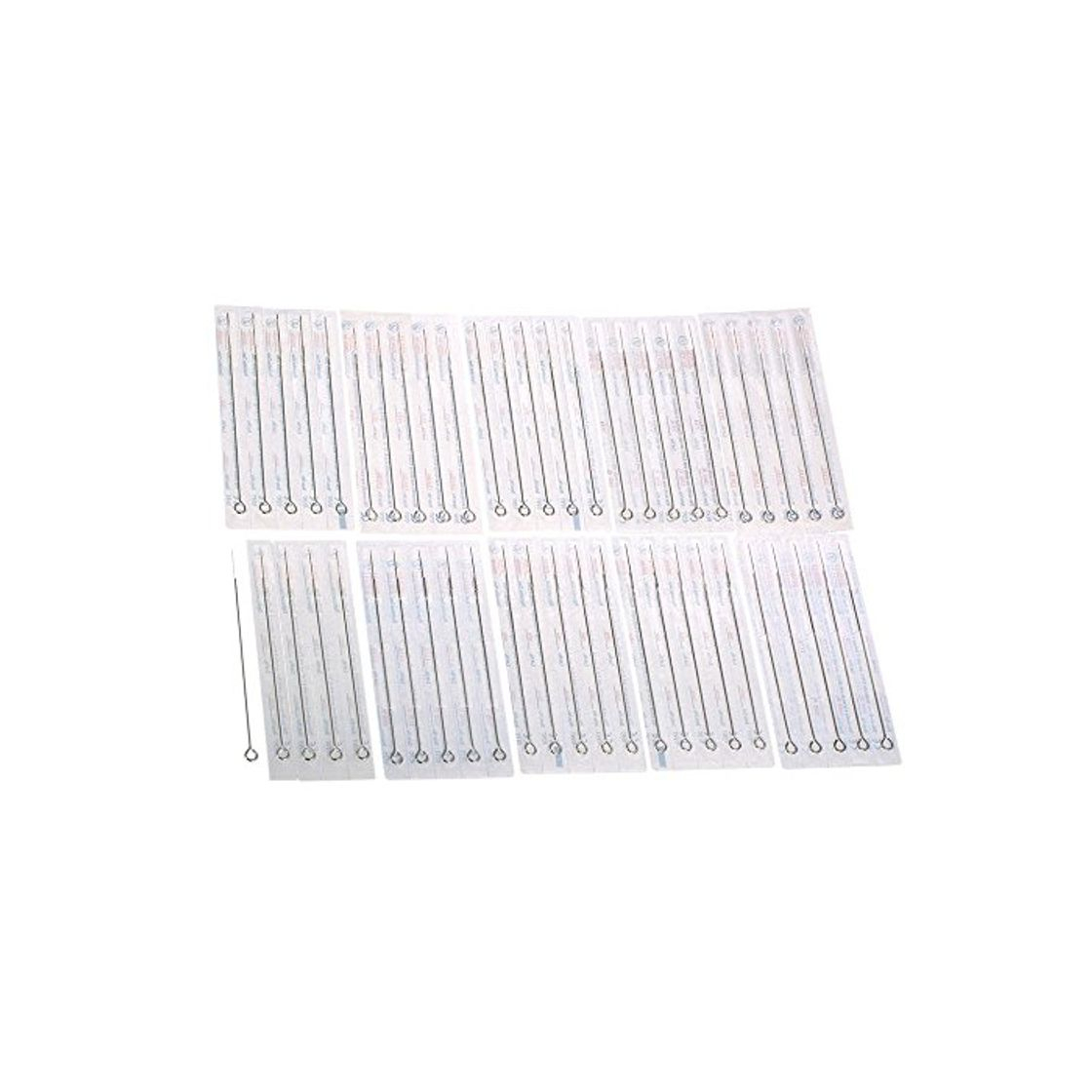 Social Anself Agujas Tatuaje Desechables Estéril Adhesivo en 5 Modelos 1RL 3RL 5RL 7RL 9RL 50ST
