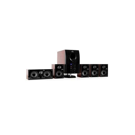 auna Areal 525 WD Sistema Sonido Envolvente 5.1 - Home Cinema Surround