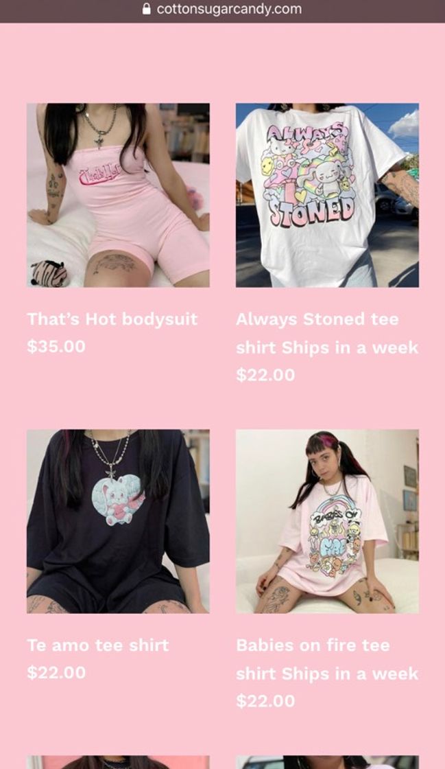 Fashion Cotton Candy Apparel