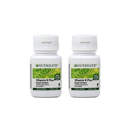 Vitamina B Plus orgánica de NUTRILITE - Pack 2 x 60 comprimidos