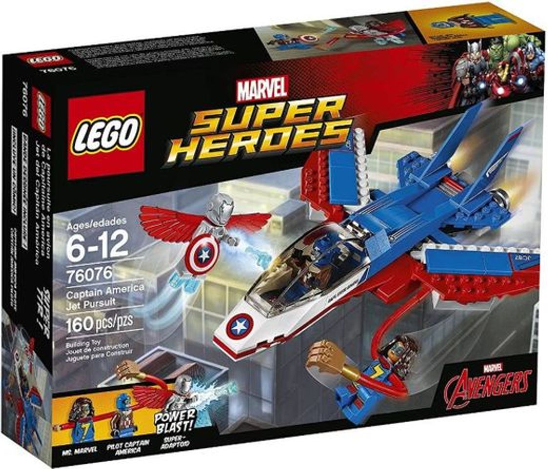 Product LEGO Marvel Super Heroes Jet del Capitan America