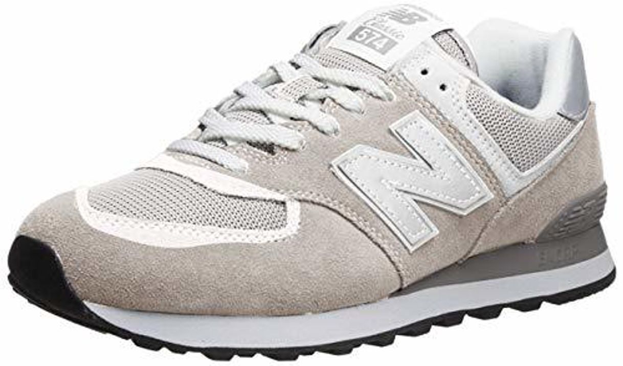 Moda New Balance 574 Core Zapatillas Hombre, Blanco