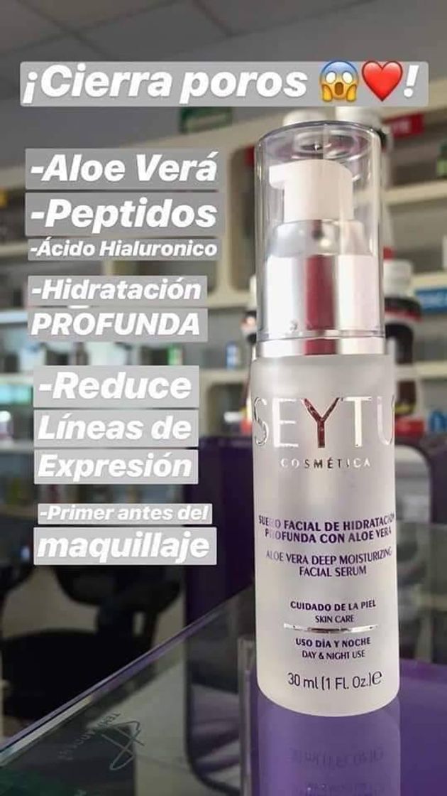 Moda suero de hidratación Seytú 