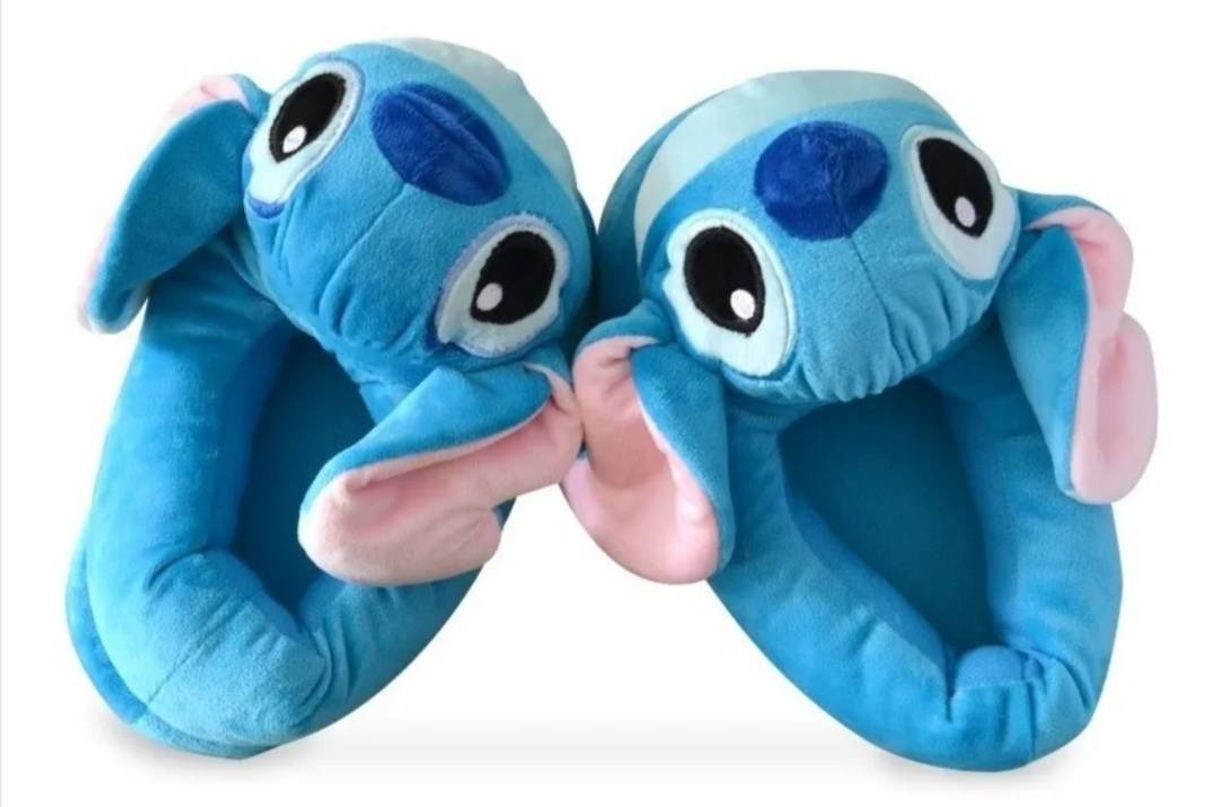 Moda Pantuflas de stitch 😍😍😍 