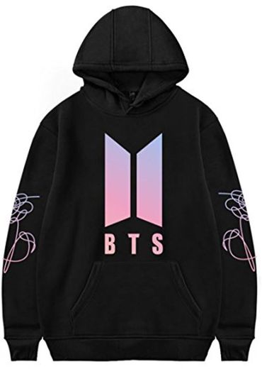 EMILYLE Unisex Love Yourself 承 Her Sudadera con Capucha Bangtan Boys BTS