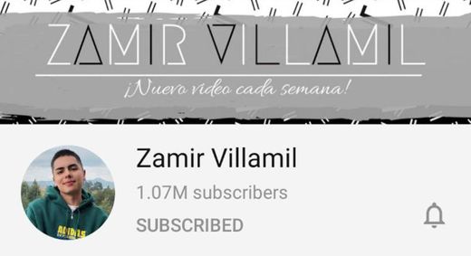 Zamir Villamil -Youtuber