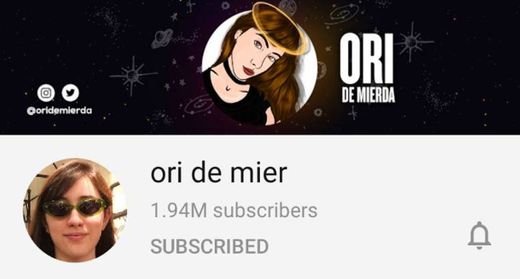 Ori de Mier -Youtuber