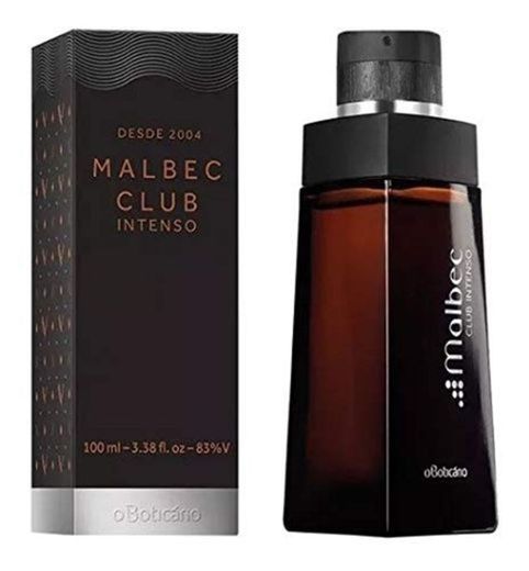 PERFUME MASCULINO MALBEC CLUB INTENSO O BOTICARIO