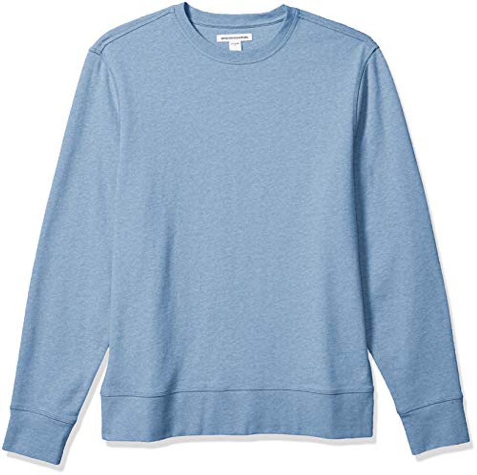Fashion Amazon Essentials Sudadera de Manga Larga Ligera de Felpa Francesa con Cuello