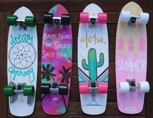 Skate decorados