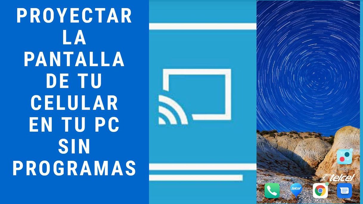Social PROYECTAR LA PANTALLA DE TU CELULAR SIN PROGRAMAS 2020