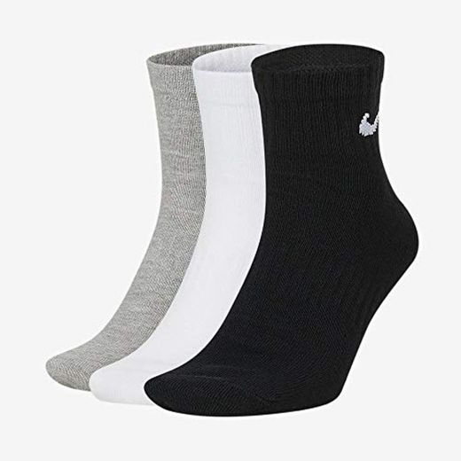 NIKE U Nk Everyday LTWT Ankle 3pr Calcetines