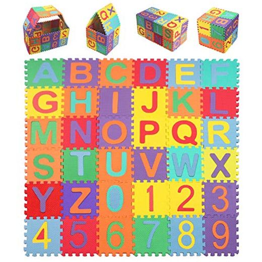 StillCool Alfombra Puzzle Niños de Letras para Niños Bebe Infantil 15cm *
