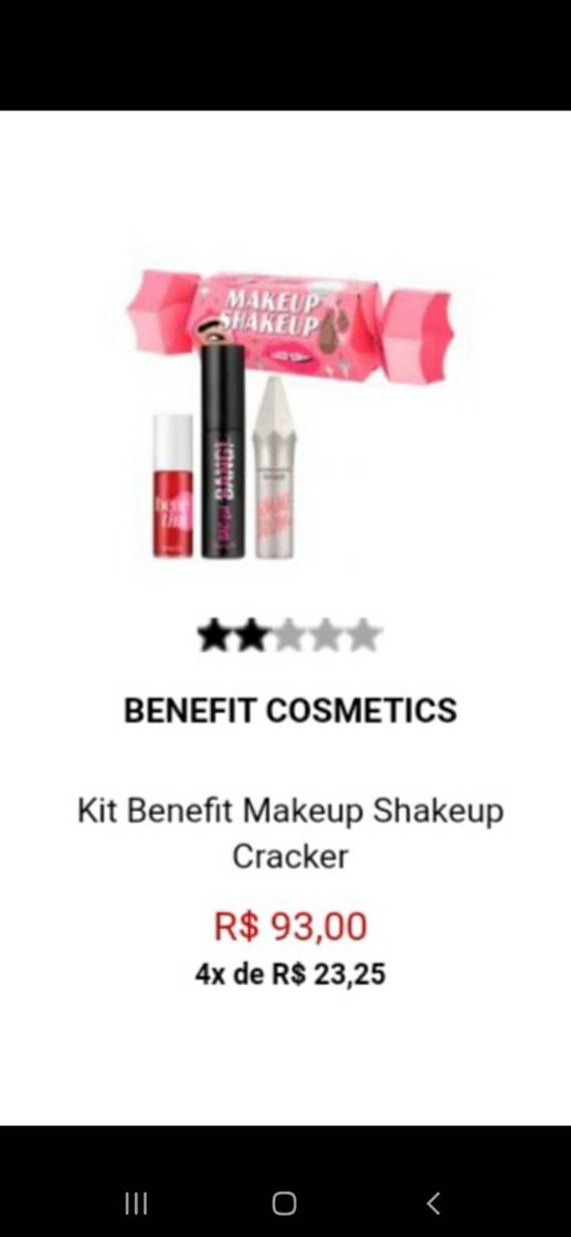 Moda Kit Benefit Makeup Shakeup Cracker | Sephorakit 