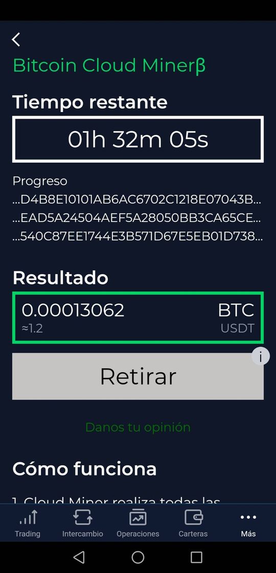App Stormgain gana más 1€ al día facil