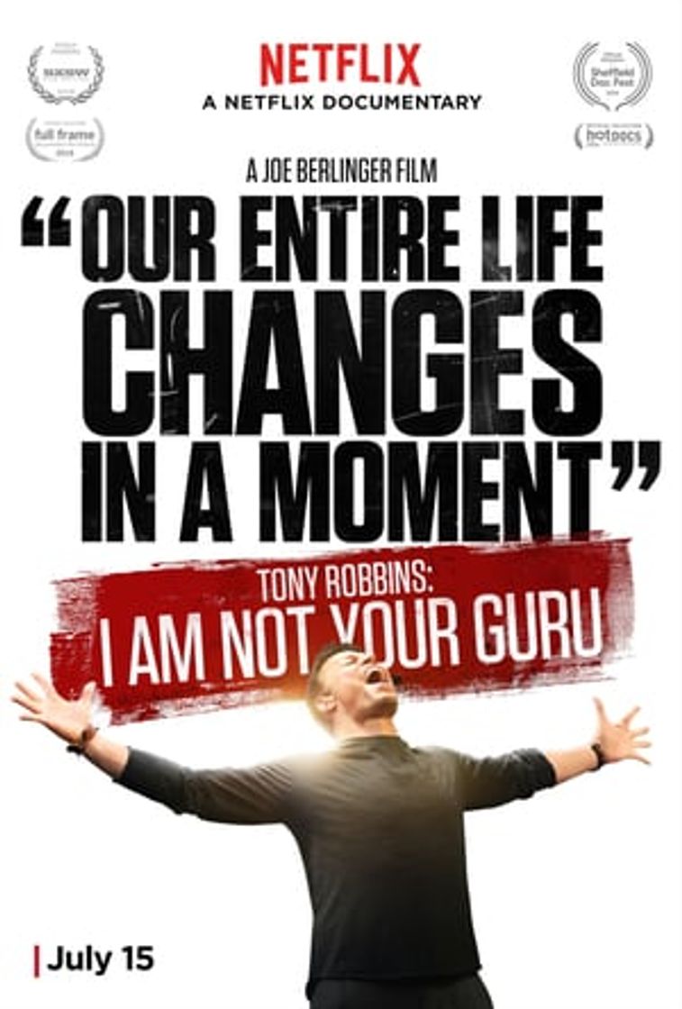 Movie Tony Robbins: No soy tu gurú