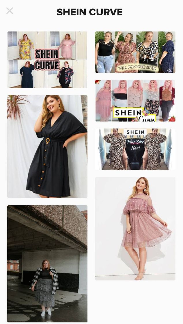 Moda SHEIN CURVE 