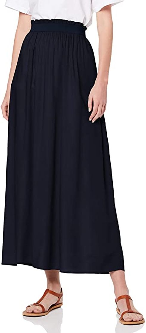 Moda Only Onlvenedig Paperbag Long Skirt Wvn Noos Falda, Negro