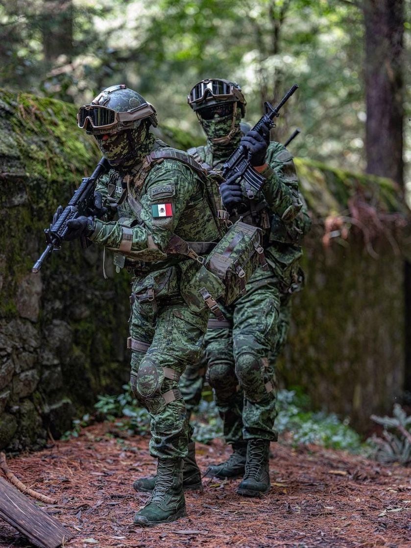 Fashion fuerzas especiales de el ejército mexicano