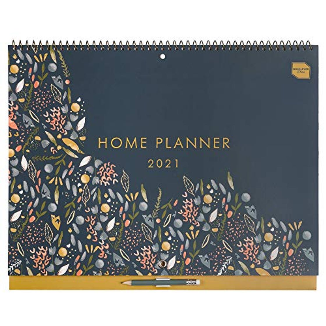 Producto en inglés) Boxclever Press Home Planner Calendario 2020 2021 pared. Calendario 2020