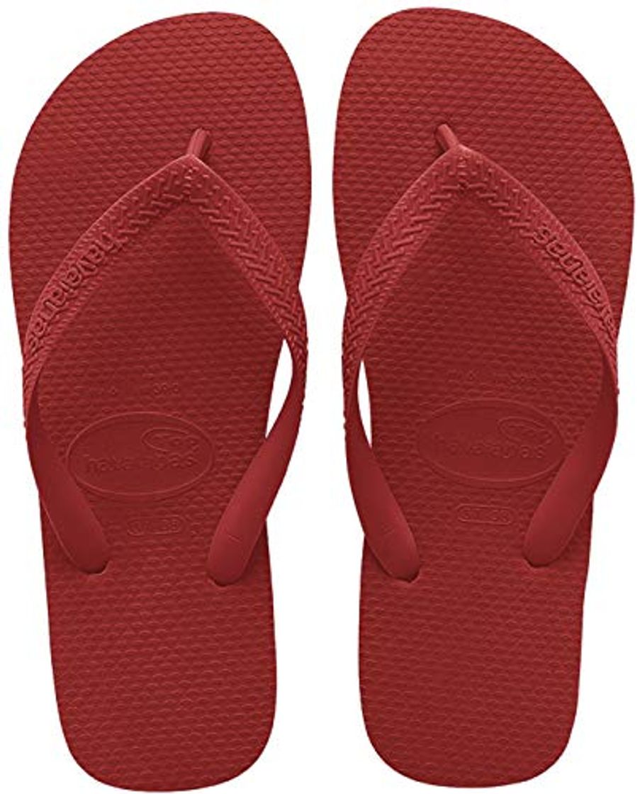 Social Havaianas Top, Chanclas Unisex Adulto, Rojo