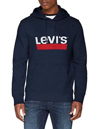 Levi's Graphic Po B Capucha, Azul