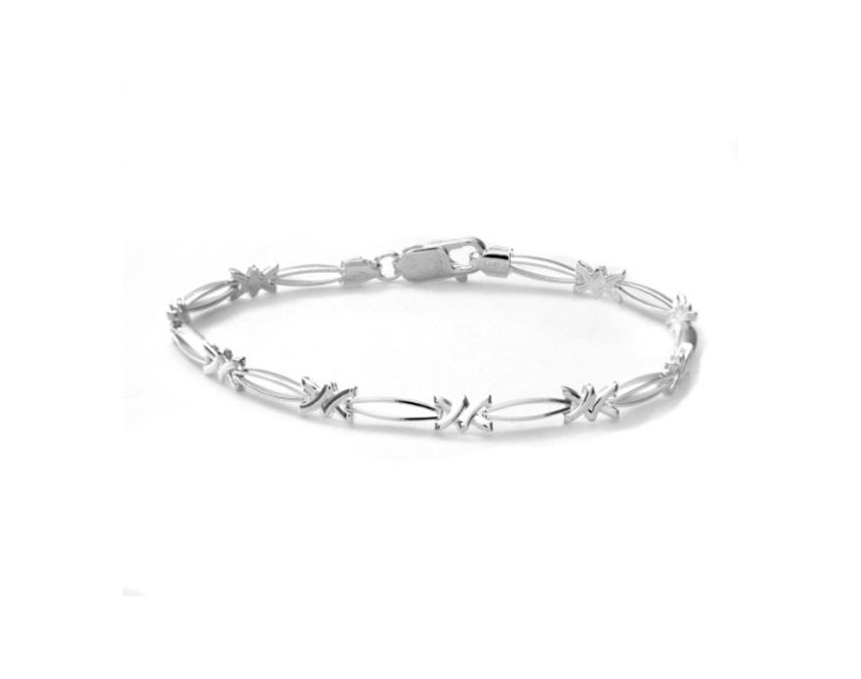 Products Citerna Pulsera para Mujer de Plata de Ley 18