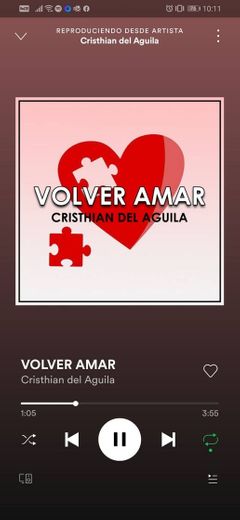 Cristhian del Águila-Volver AMAR