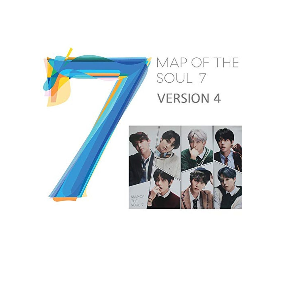 Social BANGTAN BOYS Map of The Soul : 7 BTS Album PreOrder (Version