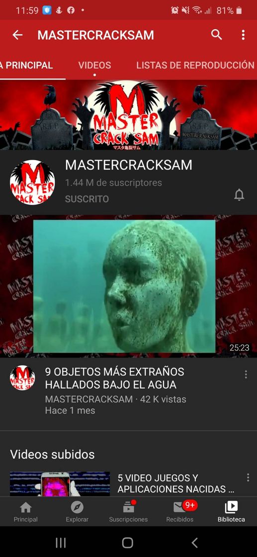 Moda Videos de terror