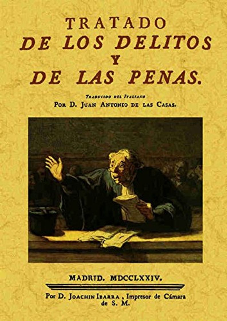 Libro Tratado de los delitos y las penas