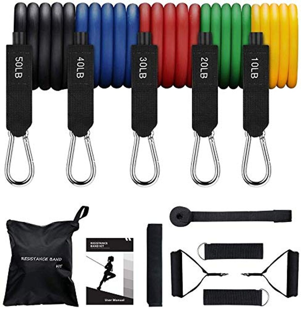 Social 11 pcs Bandas Elasticas Fitness para Entrenamiento💪PROMO❤️